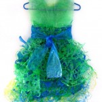 Fused Dressmade of Recycled Plastic Bags  (Original Sold)